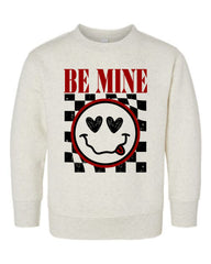 Be Mine Toddler Tee + Crew