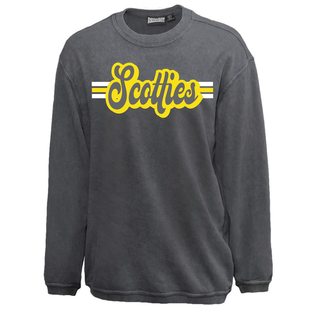 School Line Script Crewneck